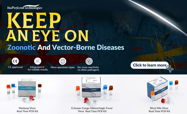 Bioperfectus RT PCR test kits for vector borne and zoonotic viruses