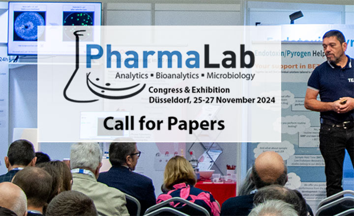 PharmaLab 2024 - Call for Papers - Share your Knowledge and Experience on RMM/AMM