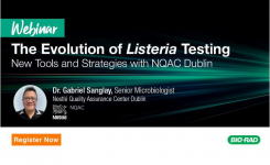 Listeria Webinar from Bio Rad and Nestle Quality Assurance Center