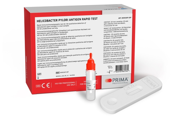Introducing the PRIMA Professional <em>H. pylori</em> Antigen Test