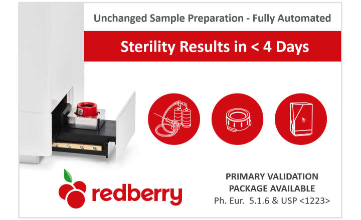 Sterility Results in Less Than Four Days with Red One