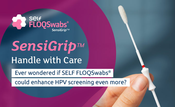 The New Vaginal SELF FLOQSwabs&reg; SensiGrip&trade;