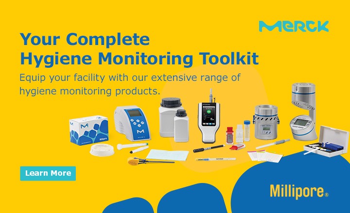 Mercks comprehensive range of food hygiene monitoring solutions
