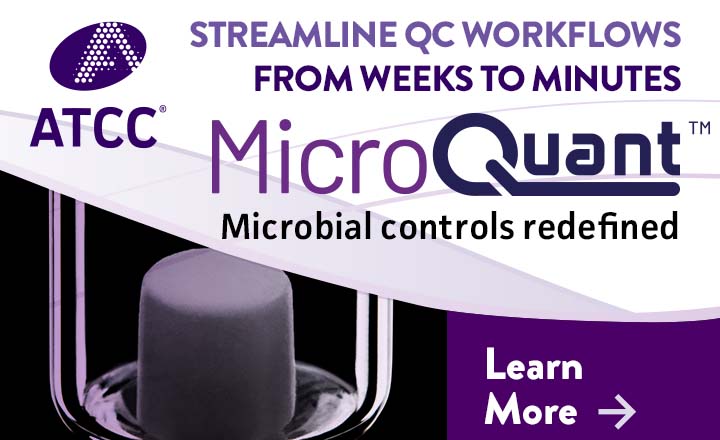 MicroQuant best in class controls for pharmaceutical testing