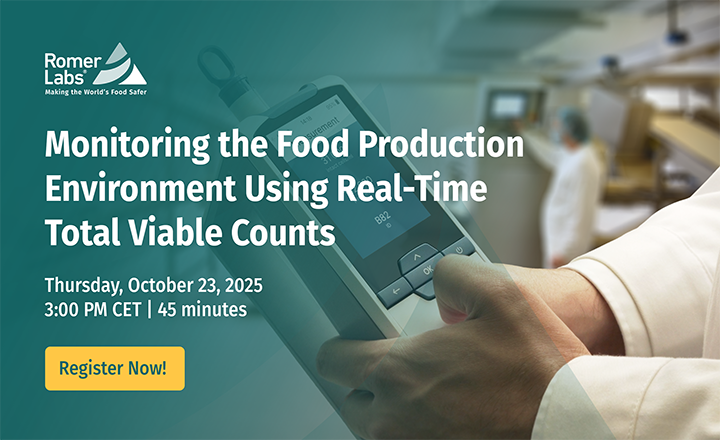 Revolutionising Environmental Monitoring in Food Production with Real-time Total Viable Counts
