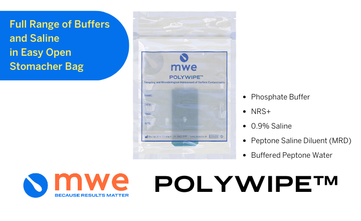 Medical Wire & Equipment Ltd. Expands POLYWIPE&trade; Range with Easy Open Stomacher Bag