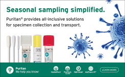 Puritan specimen collection supplies for seasonal illnesses