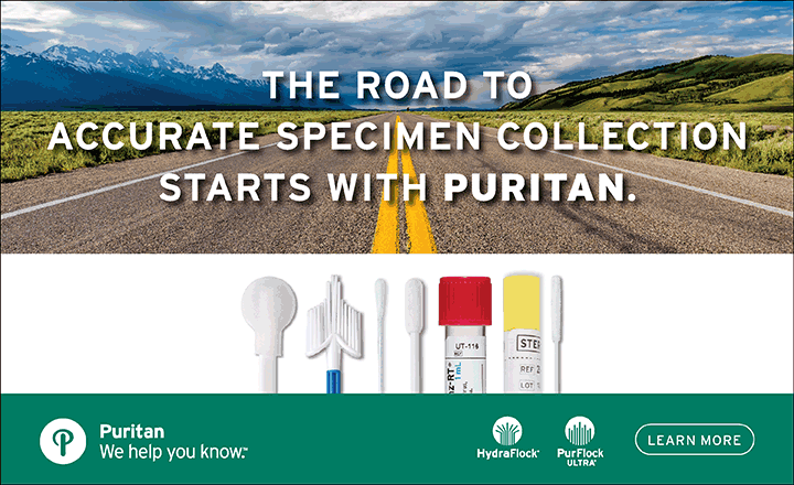 The road to accurate specimen collection starts with Puritan