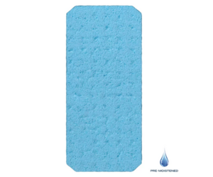 Blue POLYWIPE for surface sampling